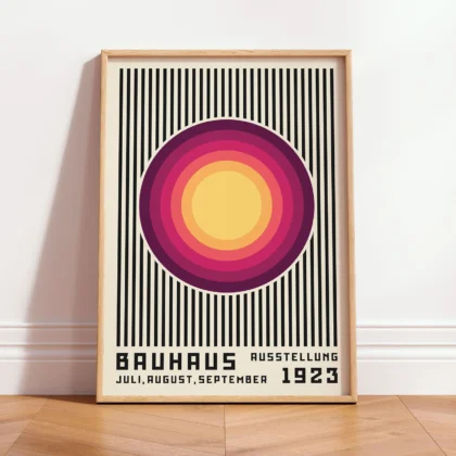 Bauhaus 1923 Print – Color Rings