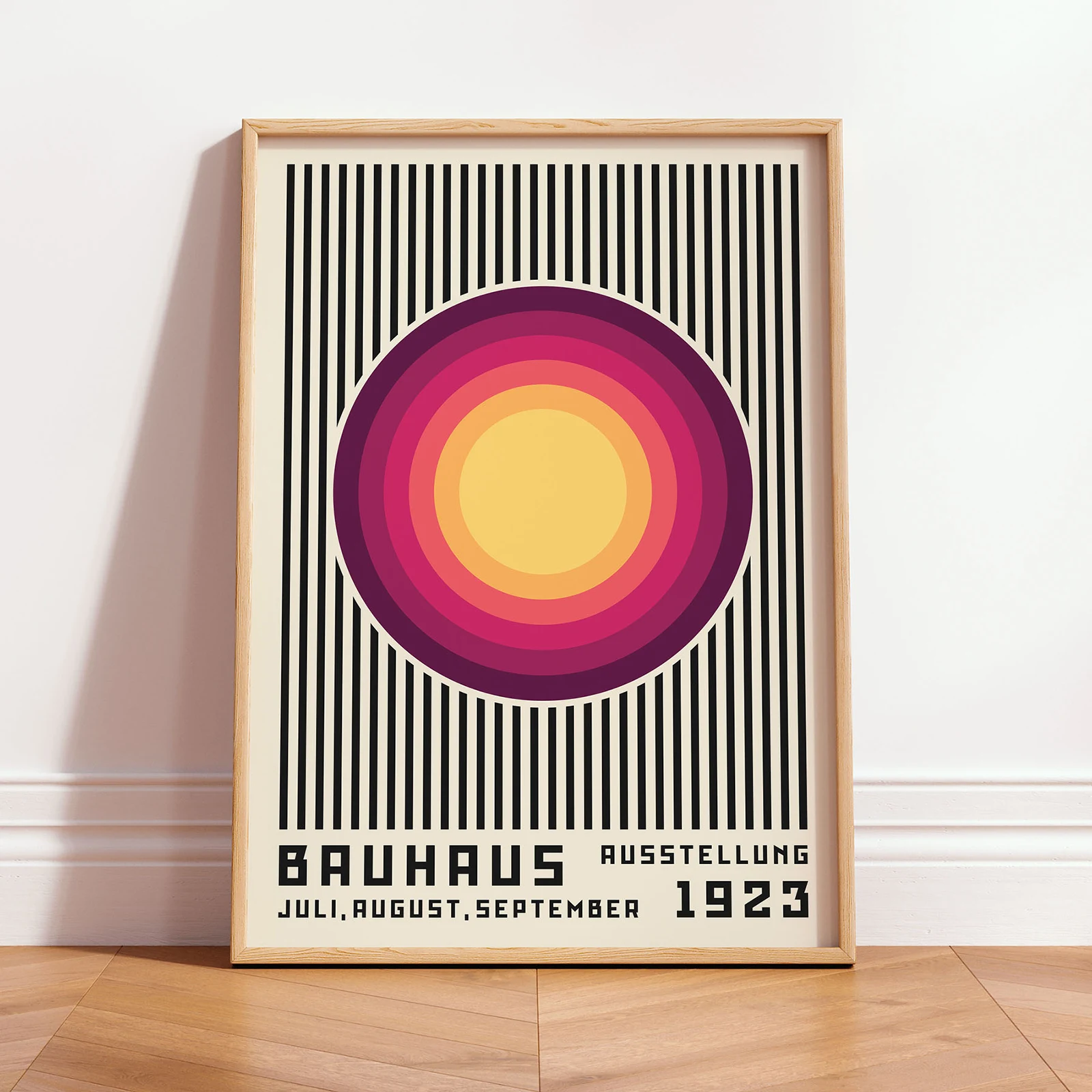 Bauhaus Poster 1923 – Exhibition Art Print Wall Decor