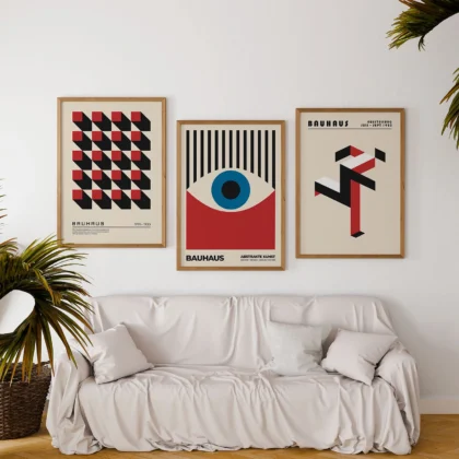 Bauhaus Print Set of 3 – Visual Impact