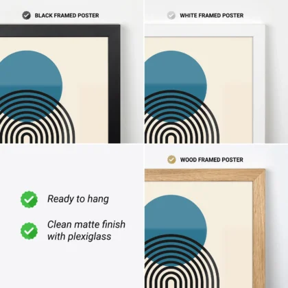 Bauhaus Print Set of 3 – Calm Geometry