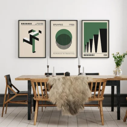 Bauhaus Print Set of 3 – Urban Motion