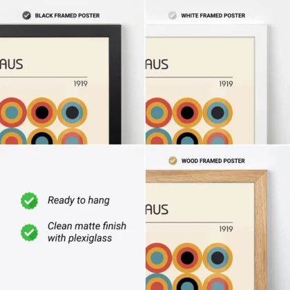 Bauhaus Print Set of 3 – Dot Rhythm