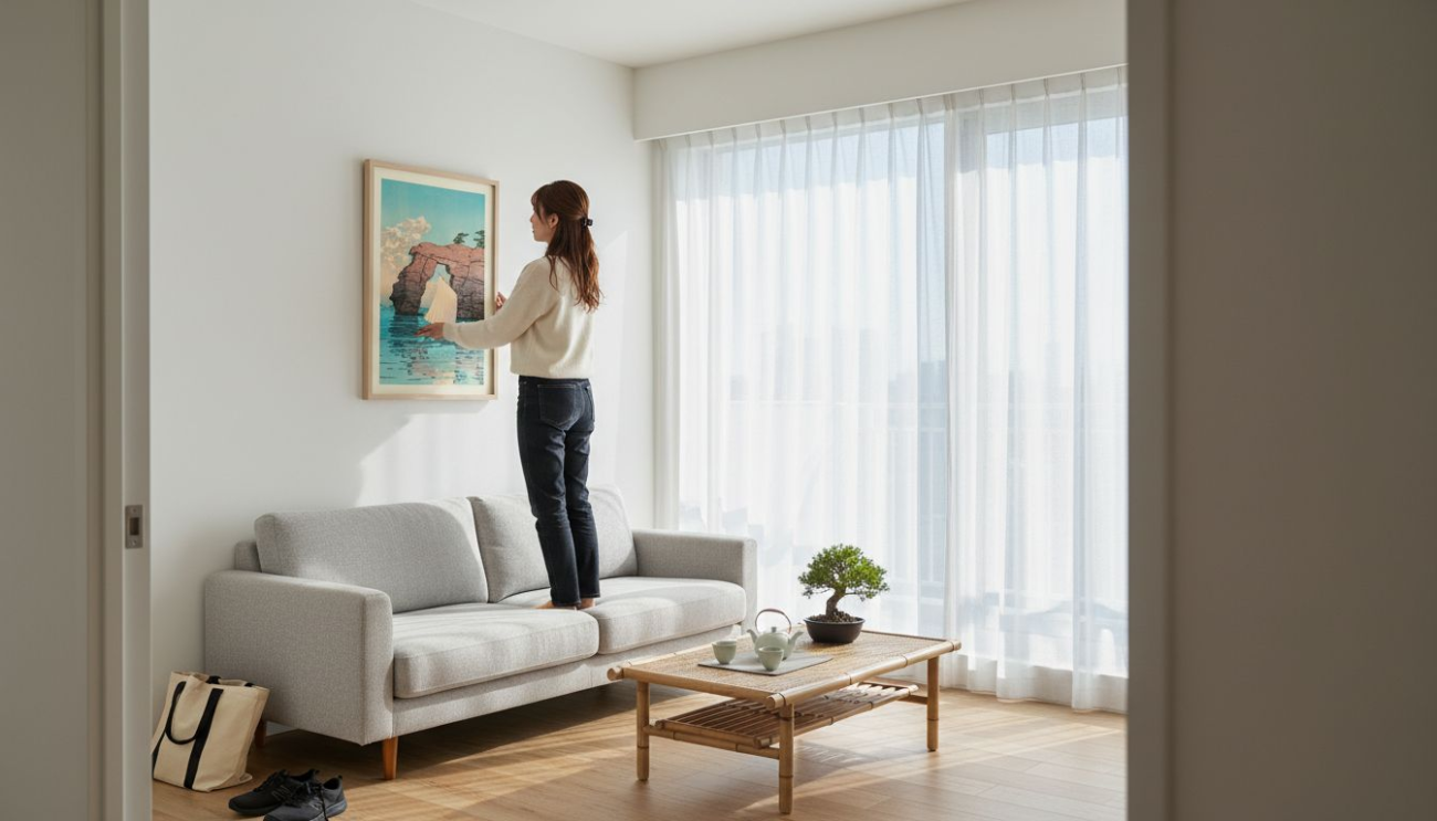 Japanese Wall Print: Elevate Urban Home Style
