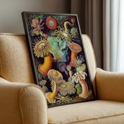 Anemones Wall Art by Ernst Haeckel