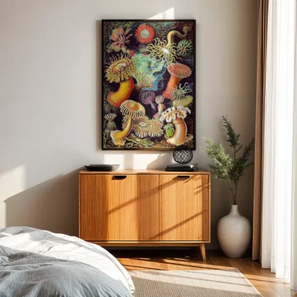 Anemones Wall Art by Ernst Haeckel