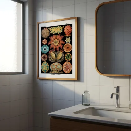 Ascidiae Wall Art by Ernst Haeckel
