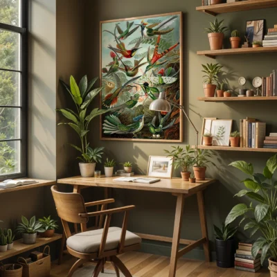 Birds of Paradise Print by Ernst Haeckel - Image 4