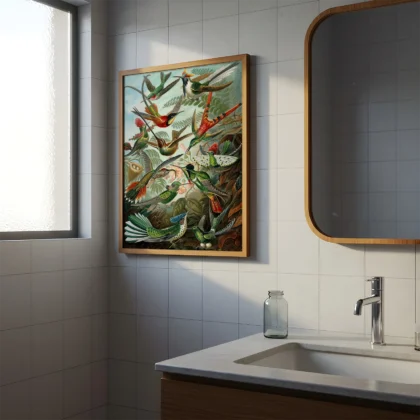 Birds of Paradise Wall Art by Ernst Haeckel