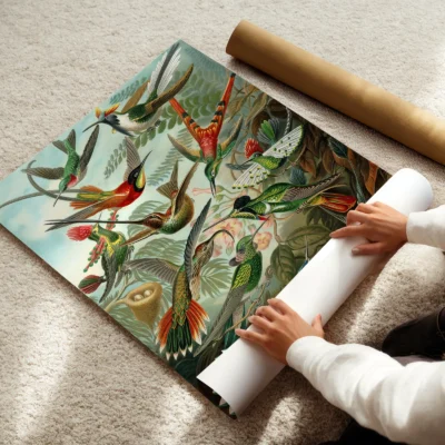 Birds of Paradise Print by Ernst Haeckel - Image 7