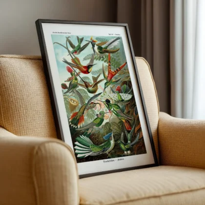Vintage Birds Wall Art by Ernst Haeckel