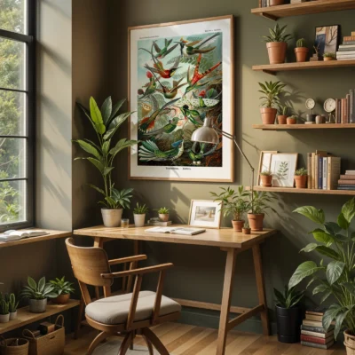 Vintage Birds Art Print by Ernst Haeckel - Image 4