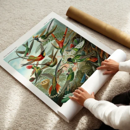 Vintage Birds Wall Art by Ernst Haeckel