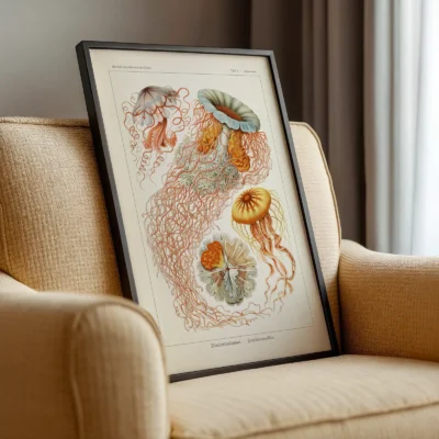 Discomedusae by Ernst Haeckel Poster - Image 3