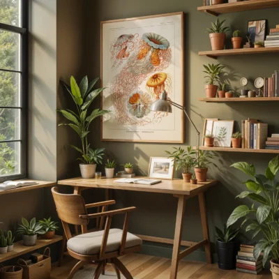 Discomedusae by Ernst Haeckel Poster - Image 4