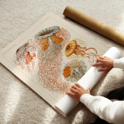 Discomedusae by Ernst Haeckel Poster - Image 7