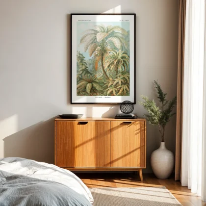 Fern Botanical Wall Art by Ernst Haeckel
