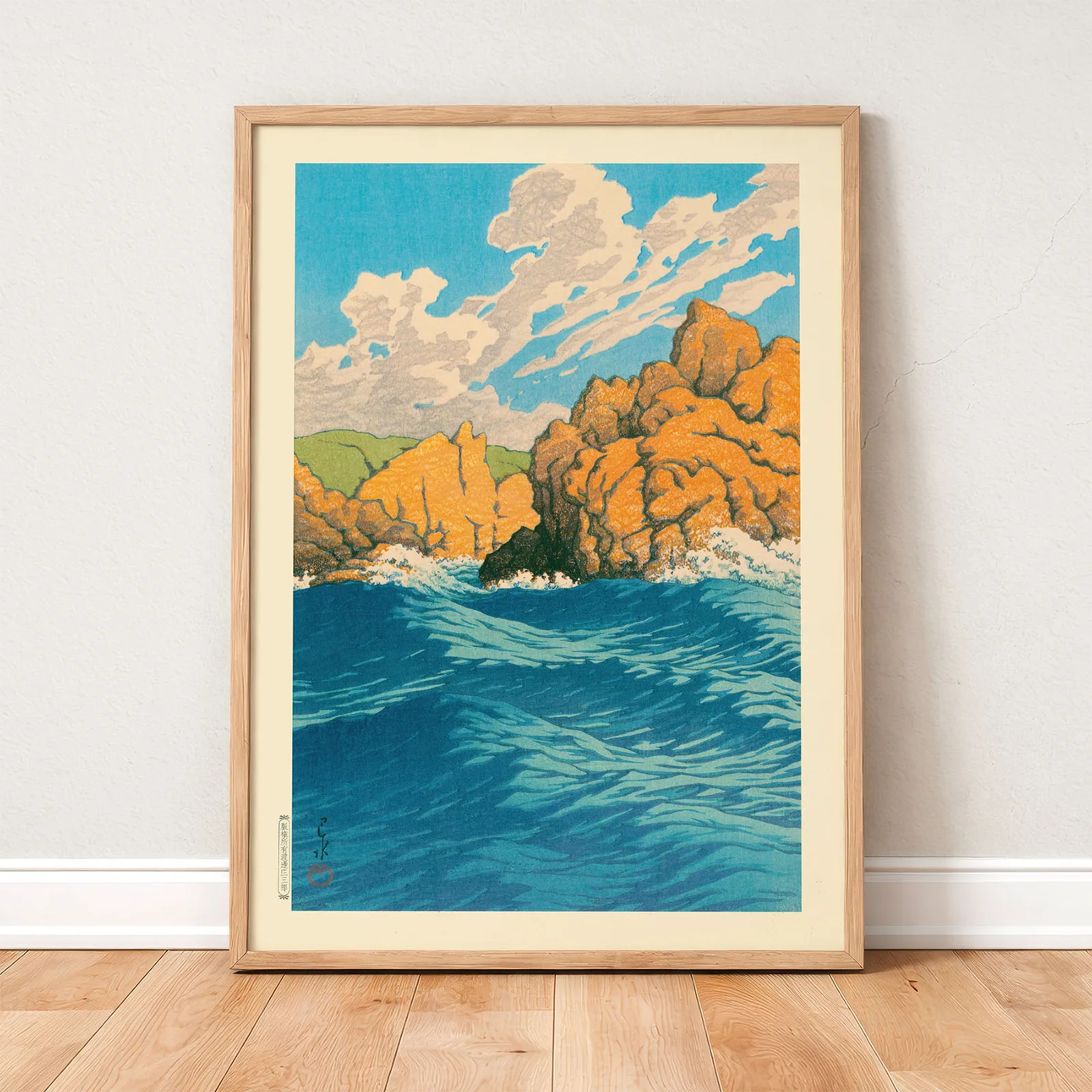Hasui Kawase Artwork – Japanese Coastal Print