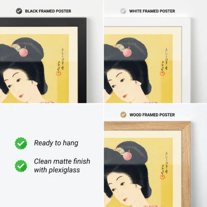 Departing Spring, Japanese Woman by Hasui Kawase