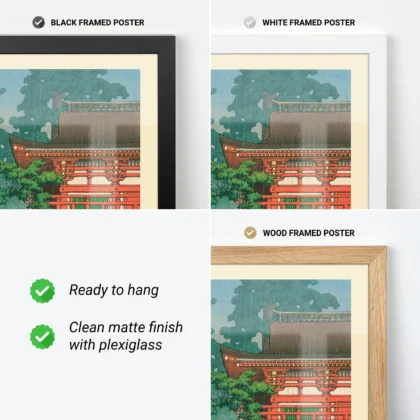 Kasuga-Schrein – Hasui Kawase Wandbild