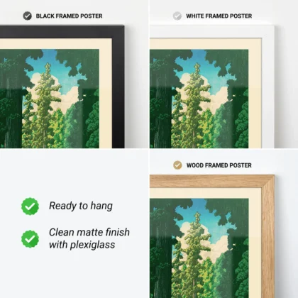 Road to Nikko – Hasui Kawase Art Print