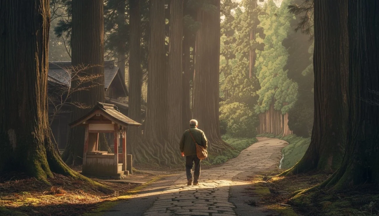 Road to Nikko – Kawase Hasui Print