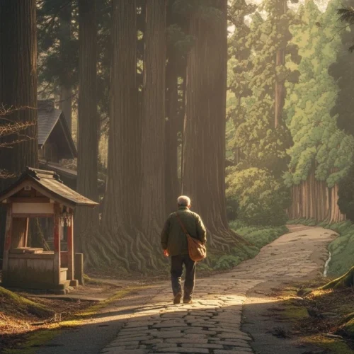 Road to Nikko – Kawase Hasui Print