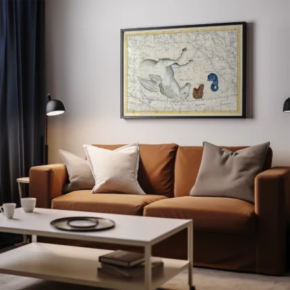 Pegasus constellation poster living room decor