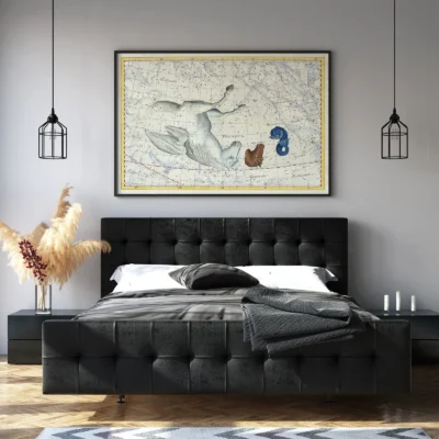 Pegasus constellation poster bedroom wall art