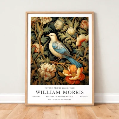 William Morris poster framed wall print