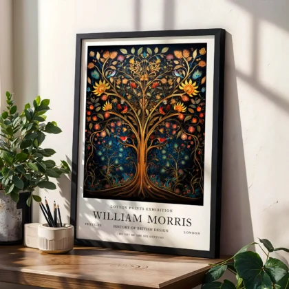 William Morris – Tree of Life Wall Art