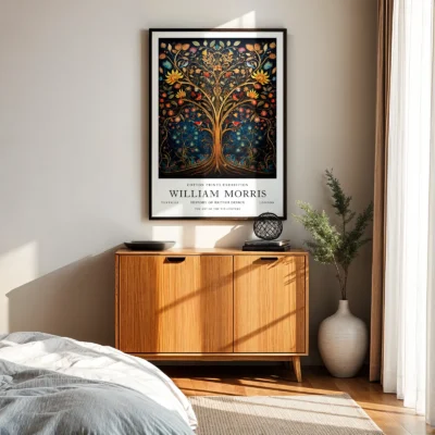 Tree of life poster bedroom wall art