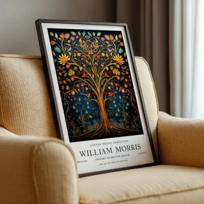William Morris – Tree of Life Wall Art