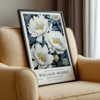 William Morris – Flower Wall Art