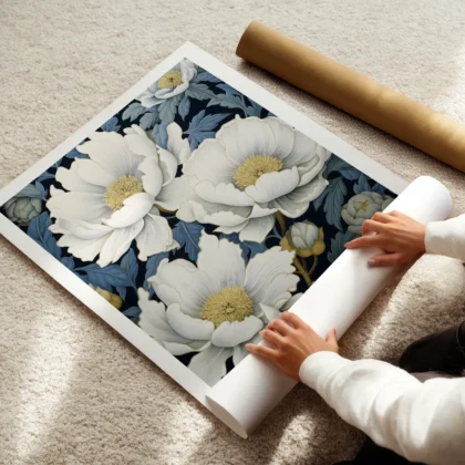 William Morris – Flower Wall Art