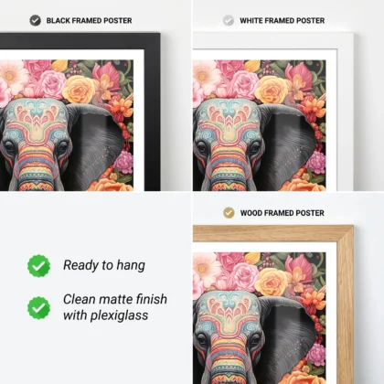 William Morris – Elephant Wall Art