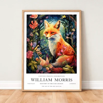 William Morris – Fox Wall Art