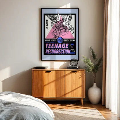 Drachen Wandbild – Teenage Resurrection