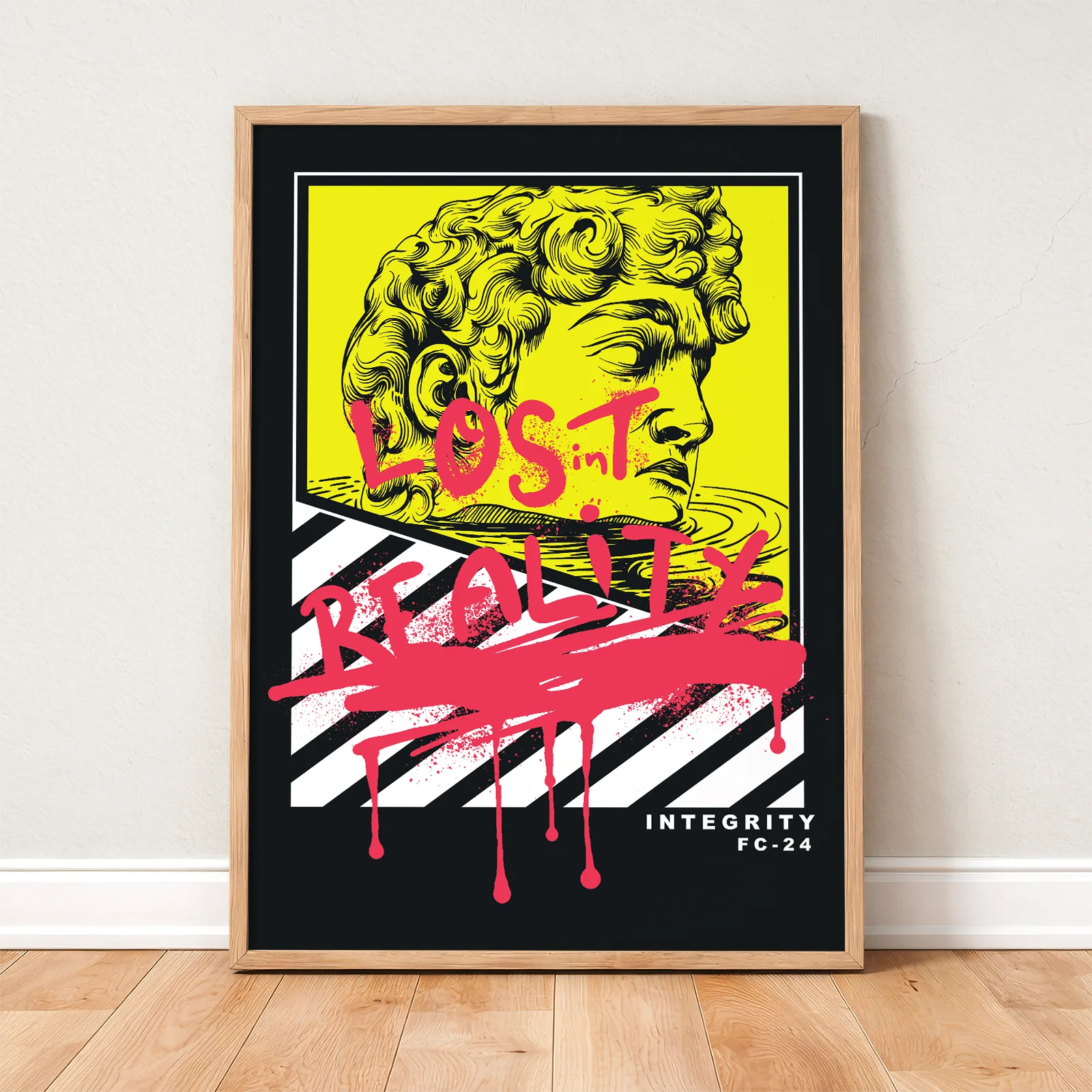 David Street Art Poster – Lost in Reality Print