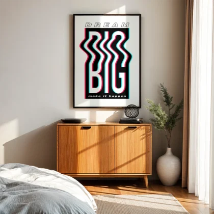 Dream Big Wall Art – Make It Happen