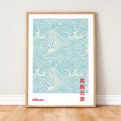 Hokusai Japanese Waves Print