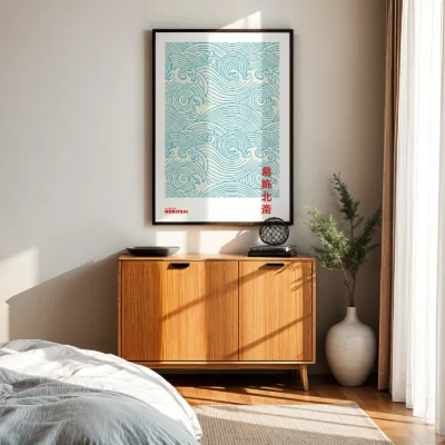 Hokusai Japanese Waves Print