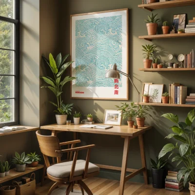 Hokusai Japanese Waves Print