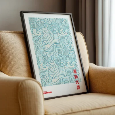 Hokusai Japanese Waves Print
