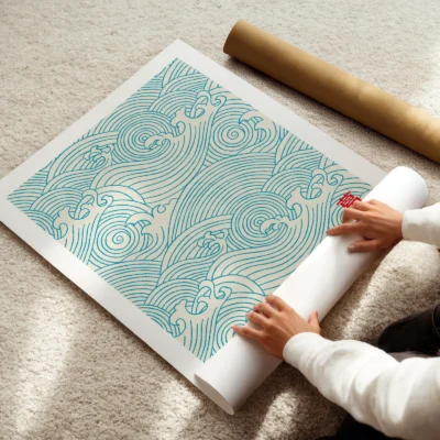 Hokusai Japanese Waves Print