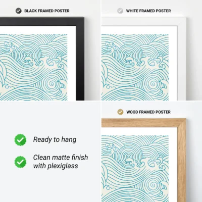 Hokusai Japanese Waves Print
