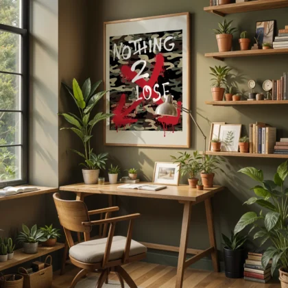 Wandbild – Nothing To Lose
