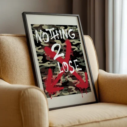 Wandbild – Nothing To Lose
