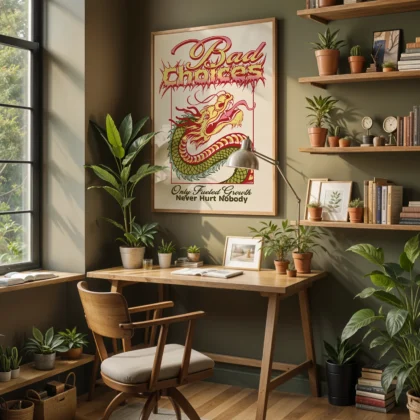 Dragon Wall Art – Bad Choices
