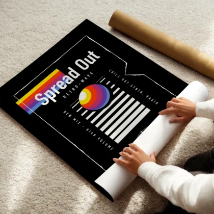 VHS-Kassette Wandbild