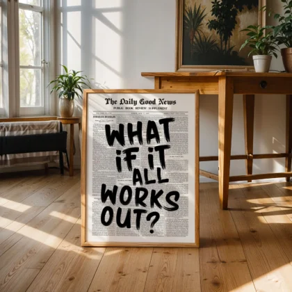 What If It All Works Out – Black